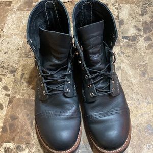 Red Wing #8084 Iron Ranger-Black Harness Leather